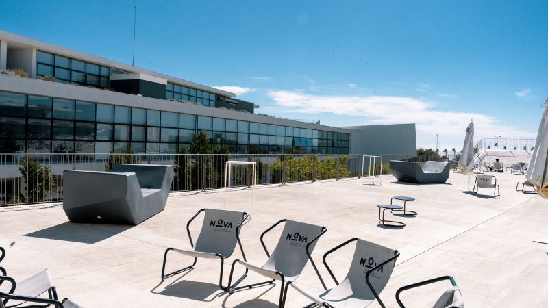 Nova SBE campus outdoor area